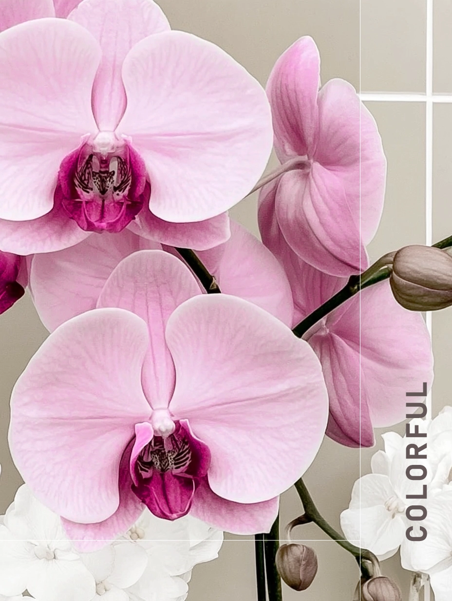Colorful Orchids