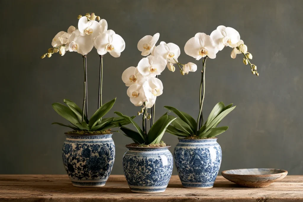 Orchid Vessels with Character: Pairing Plant Health with Your Home’s Design