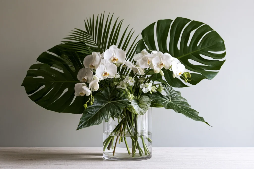 Summer Orchid Arrangements Tropical Elegance